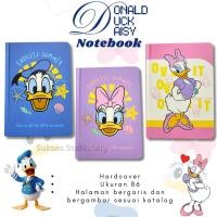 ราคา สมุดบันทึก Donald Duck Daisy ปกแข็ง B6 Donald Desi Bebek ไดอารี่ (48054855758)