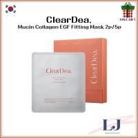 ราคา Cleardea Mucin Collagen EGF Fitting Mask 2p/5p (28124645774)