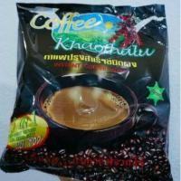 ราคา KHAOTHALUกาแฟเขาทะลุ ชุมพรOtop โอทอป ซองสีดำ khaothalu3in1 (5852037416)