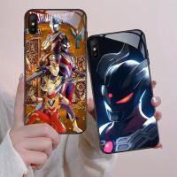 ราคา FB-48 Ultraman Ginga HD แก้วกรณีปลอก Kaca สําหรับ Xiaomi Redmi หมายเหตุ 9A 12 13C A1 A2 8A 9i 7 9 Pro 5G (56609759381)