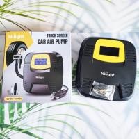 ราคา (Nilight®) Touch Screen Car Air Pump 12V DC 150PSI Model.50067A ปั๊มลมไฟฟ้ารถยนต์ดิจิตอล หน้าจอสัมผัส แบบพกพา ปั๊มลม (19913572401)