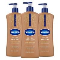 ราคา Vaseline Intensive Care Body Lotion Cocoa Radiant 3 นับสําหรับ Dry Skin Lotion ที่มาพร้อมกับไขมันเป็นพิเศษและเนยโกโก้บริสุทธิ์สําหรับยาวนาน Radiant Glow 20.3 ออนซ์ 6KVY (57562446094)