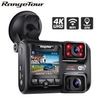 ราคา 4K 2160P WIFI GPS Logger Dual Lens Car DVR Novatek 96663 Chip Sony image Sensor Night Vision Dual Camera Dash Cam Record (29365768495)