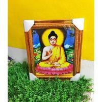 ราคา กรอบพระพุทธเจ้า10x12นิ้วกรอบพร้อมรูปภาพพระพุทธเจ้า10x12นิ้ว(สีทอง)พร้อมขาตั้งแขวนผนัง (3856249809)