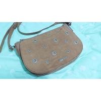 ราคา กระเป๋าสะพายข้าง NINE WEST Crossbody แท้ % หนังแท้ สีน้ำตาล (7991758498)