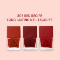 ราคา 3ceสีทาเล็บ | 3CE RED RECIPE LONG LASTING NAIL LACQUER (196777353)
