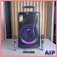 ราคา NPE TS-12BAT ลำโพงล้อลาก 12นิ้ว ลำโพงอเนกประสงค์ ตู้ลำโพงมีแอมป์ BLUETOOTH USB FM RECORD พร้อมไมค์ลอย 2 ตัว มีแบตในตั... (51909470572)