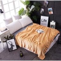 ราคา ผ้าห่มนาโน.แบบหนา 6 ฟุต สีน้ำตาลทอง เย็บขอบอย่างดี. ผ้านุ่มมีน้ำหนัก ห่มสบาย ไม่ระคายเคือง (2873016814)