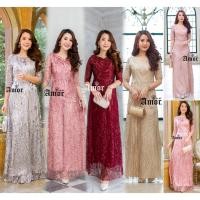 ราคา M-4XL ชุดราตรียาวผ้าลูกไม้ปักเลื่อมเงา สีโรสโกล/เทา/ทอง/ชมพู ใส่งานเลี้ยง งานแต่ง งานเกษียณ ทักแชทแจ้งไซส์ก่อนกดสั่ง (27079356660)