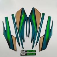 ราคา HIJAU STRIPING STICKER LIS LES POLET honda gl max glmax 1997 1998 neo tech สีเขียวรายการร่างกายคุณภาพมาตรฐาน (56309840634)
