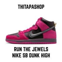 ราคา RUN THE JEWELS X NIKE SB DUNK HIGH PINK BLACK (19282314428)