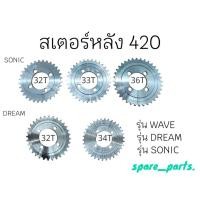 ราคา สเตอร์หลัง 420( WAVE125/DREAM/SONIC ) สินค้าคุณภาพดี สินค้าพร้อมส่ง (13860819085)