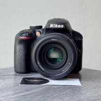 ราคา กล้องนิคอน Nikon nikon D3400 d3400 + เลนส์หน้าชัดหลังเบลอ 50mm f1.8 (52506303519)