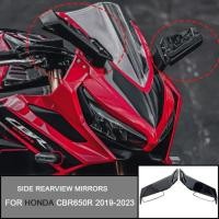 ราคา For Honda CBR650R CBR 650 R 2019 2020 2021 2022 2023 Motorcycle Mirror Modified Wind Wing Rearview (47154135623)