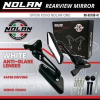 ราคา KOSO NOLAN ORIGINAL FULL ALUMINIUM CNC กระจกสีขาว UNIVERSAL KOSO MIRROR (43632167831)