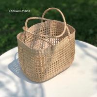 ราคา กระเป๋าสานเชือกกล้วย กระเป๋าสานไปทะเล banana rope bag (24172372761)