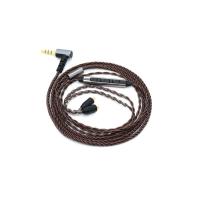 ราคา Mmcx สายเคเบิ้ลหูฟัง ทองแดงใส 3.5 มม. พร้อมไมโครโฟน สําหรับ Shure SE215 SE315 SE425 SE535 SE846 (21177165465)