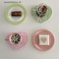 ราคา Louislifebliss เสื่ออาหารลายสก๊อตรูปหัวใจพร้อมจีบลูกไม้น่ารักแผ่นฉนวนกันความร้อนเสื่อแบบพกพาที่ละเอียดอ่อนชามเสื่อห้องนั่งเล่นใหม่ (45512649738)