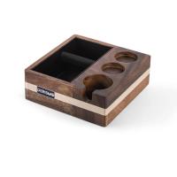 ราคา DERISMO ที่เคาะกากกาแฟ แท่นวาง Tamper ขนาด 58 mm ไม้แท้ (13795808688)