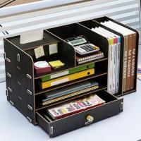 ราคา ชั้นวางหนังสือโต๊ะทํางานสวยๆ - ข06 (28690019741)