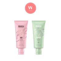 ราคา MILLE SUPER WHITENING GOLD ROSE BB CREAM SPF30 PA++ 30G. บีบีมิลเล่ เบสเขียวมิลเล่ (22152707826)