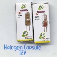 ราคา Halogen Capsule หลอดเข็ม 12V 20W G4 / 50W GY6.5 Filight (21534368407)