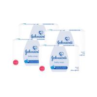 ราคา *ลดล้างสต๊อค* แพค 4 ก้อน Johnson's Baby Soap สบู่เด็กจอห์นสัน 75 กรัม สบู่ก้อนเด็ก สบู่ล้างหน้า ผิวแพ้ง่าย (16330169946)