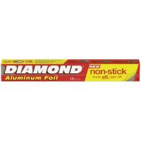 ราคา [สินค้าส่งด่วน] ไดมอนด์อลูมิเนียมฟอยด์NONSTICK16ตารางฟุต DIAMOND FOIL NON STICK 16SF (49062479959)