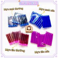 ราคา ชุดตลับหมึกปากกาหมึกซึมสีม่วงและสีน้ําเงินสดใส 5 ชิ้น หมึกเขียน สุด ๆ สม่ําเสมอ ไม่เลอะ ลบง่ายเพื่อช่วยให้นักเรียนฝึกคัดลายมือที่สวยงา (44951136199)