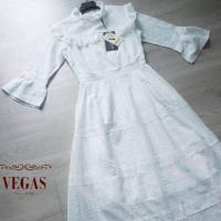 ราคา เดรสงานป้ายเวกัส ไซส์​ s สีขาว (1451462255)