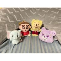 ราคา [พร้อมส่ง] พวงกุญแจตุ๊กตาตู้คีบ Care bears/ หมีพูห์/ ช้างน้อย/ ชินจัง (42222156813)