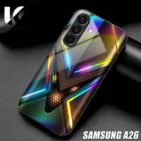 ราคา HP SAMSUNG A26 Softcase SAMSUNG A26 Case Glossy Shiny Glass Casing Phone Protector Phone Accessories (56361207838)