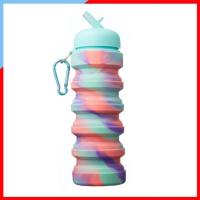 ราคา SMO41 ขวดน้ำ พับได้ smiggle Fizz Silicone Squash Drink Bottle (3505382978)