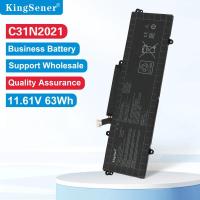 ราคา KingSener C31N2021 แบตเตอรี่แล็ปท็อปสําหรับ ASUS ZenBook 14X OLED Flip OLED UM5401QA UX5401EA UP5401EA UX5400EA UM5401 UX5401 UX5400 (48762410539)