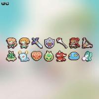 ราคา Galaxy จับกุ้งในครัวเรือน Zelda Pixel สไตล์จักรยานเสือภูเขาดัดแปลงมินิรถสติกเกอร์จักรยานสติกเกอร์สองมิติ Trike (55809442379)