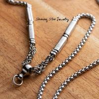 ราคา SA010 สร้อยสแตนเลส ลายผ่าหวาย ขั้นปล้อง 4 ปล้อง และขุนลายตะกร้อ งานสแตนเลส เกรด 316L ลายขายดี สร้อยผู้ชาย สร้อยแขวนพระ (6355459345)