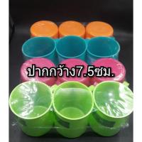 ราคา ‍♀️‍♀️แก้วน้ำพลาสติก ขายยกโหล โหลละ95บ. (5007840633)