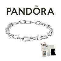 ราคา Pandora ME เข็มกลัดแหวน สร้อยข้อมือ เงินผู้หญิง สีเงิน ของแท้ 100 % (50858351502)
