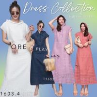 ราคา Mirrorsister 11603.4 เดรสปักฉลุลูกไม้ทั้งตัว แขนสั้น เนื้อผ้าอย่างดี เพิ่มลูกเล่นน่ารักโดยมี Hoodie มีซับในทั้งตัว (14211125654)