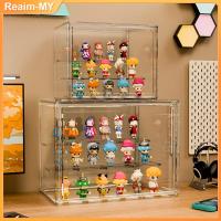 ราคา Storage Organizer Blind Box Acrylic Display Box Transparent Toy Stackable Doll Figure Case (40627626605)