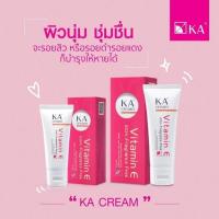 ราคา KA CREAM เคเอ ครีม ครีมวิตามินอี เข้มข้น หน้าเนียน นุ่ม ชุ่มชื่น ขนาด30gและ60g (18985438765)
