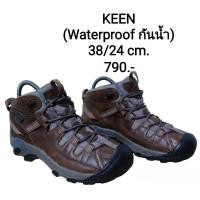ราคา รองเท้ามือสอง KEEN 38/24 cm. (Waterproof กันน้ำ) (24652968399)
