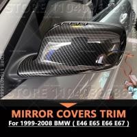 ราคา สําหรับ 1999-2008 BMW E65 E66 E67 E46 Coupe E46 Cabrio 1 คู่กระจกมองหลังรถยนต์ครอบคลุมหมวก Trim 51167074235 51167074236 (43082110829)