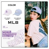 ราคา Mlb Monogram หมวกแก๊ปสีพาสเทล (2 สี) (8130510828)