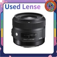 ราคา 【Secondhand】Sigma 30mm F1.4 DC HSM Art A013 Standard Prime Lens Sigma SA-mount APS-C DSLR used pre-loved (52311093075)