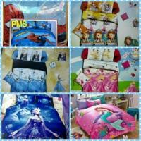 ราคา . ชุดผ้าปูที่นอน+ ผ้านวม เกรดพรีเมี่ยม ลายลิขสิทธิ์ (สีม่ายตก (6640826)