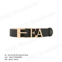 ราคา Emporio Armani เข็มขัดผู้หญิง รุ่น Deer Print Belt With Shaped EA Buckle Code: Y3I314 YFW9B 80001 (43214332610)