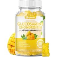 ราคา Sugar Glucosamine Chondroitin Extra Strength 1500mg Glucosamine with Chondroitin M & Elderberry & Turmeric Joint port for Men & Women Move Joint Health (44711054230)