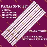 ราคา (ใหม่ 1 ชุด) TH-49ES630K / TH-49FX500K / TH-49FX505K PANASONIC 49" LED TV BACKLIGHT / LAMPU TV TH-49ES630 TH-49FX500 (49212110031)