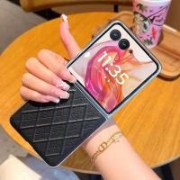 ราคา สําหรับ Motorola MOTO Razr 60 Ultra 60 40 50 Ultra 60 Pro กรณีแฟชั่นชุบเพชรหนัง Anti-fall สําหรับ MOTO Razr60 Ultra Funda (43207659197)